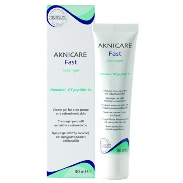 Synchroline Aknicare Fast Cream Κρέμα Gel Για Την Ακνεϊκή και Σμηγματο …