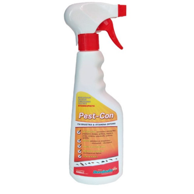Dominate Plus Pest Con Spray για Κατσαρίδες - Κοριούς - Κουνούπια - Μύγες - Ψύλλους 500ml