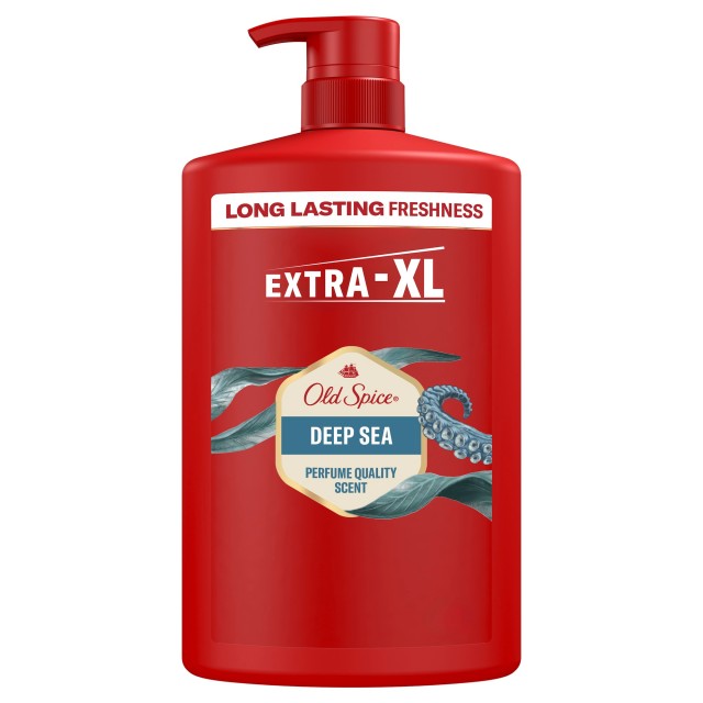 Old Spice Deep Sea 3 in 1 Ανδρικό Αφρόλουτρο & Σαμπουάν 1000ml Old Spice Deep Sea 3 in 1 Ανδρικό Αφρόλουτρο & Σαμπουάν 1000ml