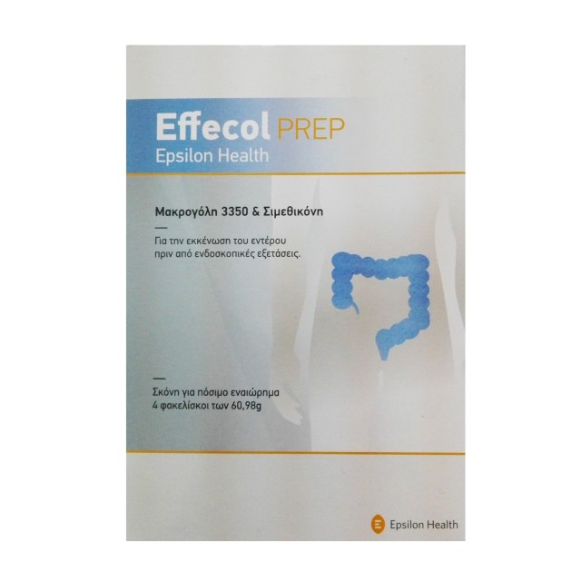 Epsilon Health effecol prep 3350 4 Φακελίσκοι Epsilon Health effecol prep 3350 4 Φακελίσκοι