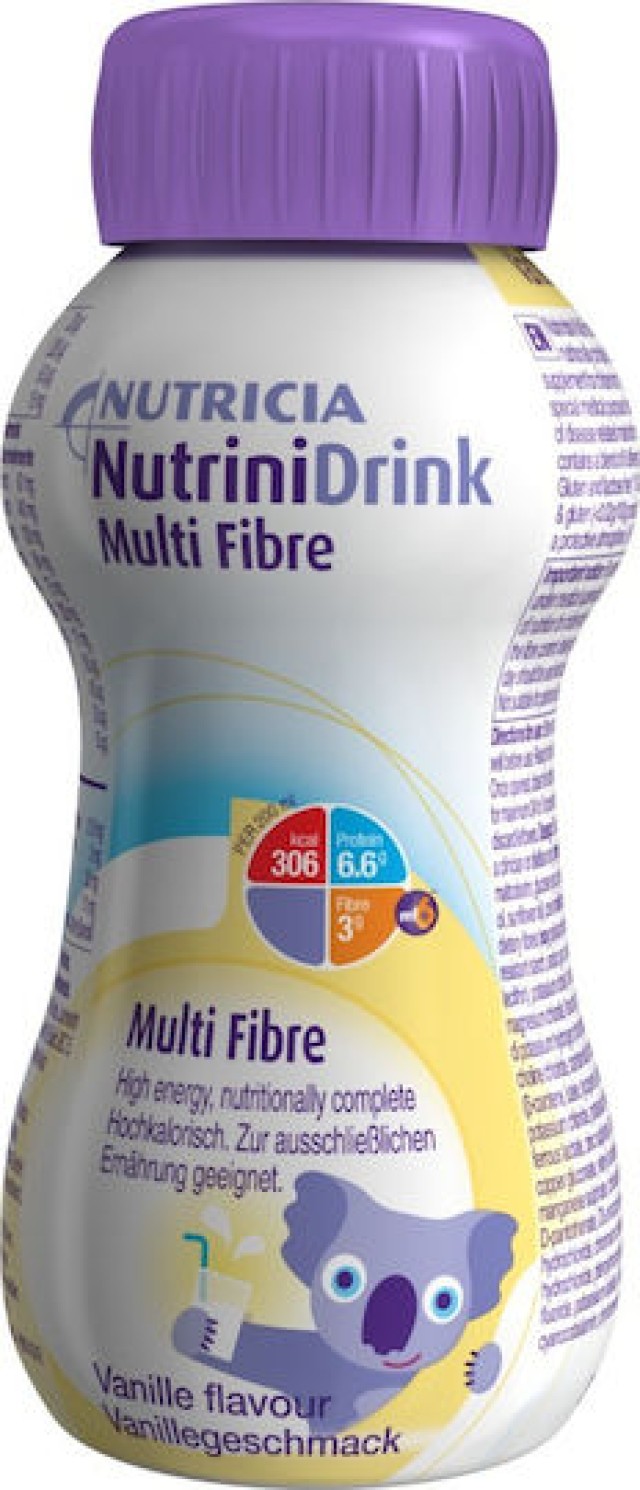 Nutricia NutriniDrink Multi Fibre Θρεπτικό Συμπλήρωμα Διατροφής Φυτικώ …