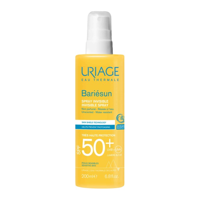 Uriage Bariésun SPF50+ Αντηλιακό Spray Προσώπου - Σώματος Χωρίς Άρωμα …