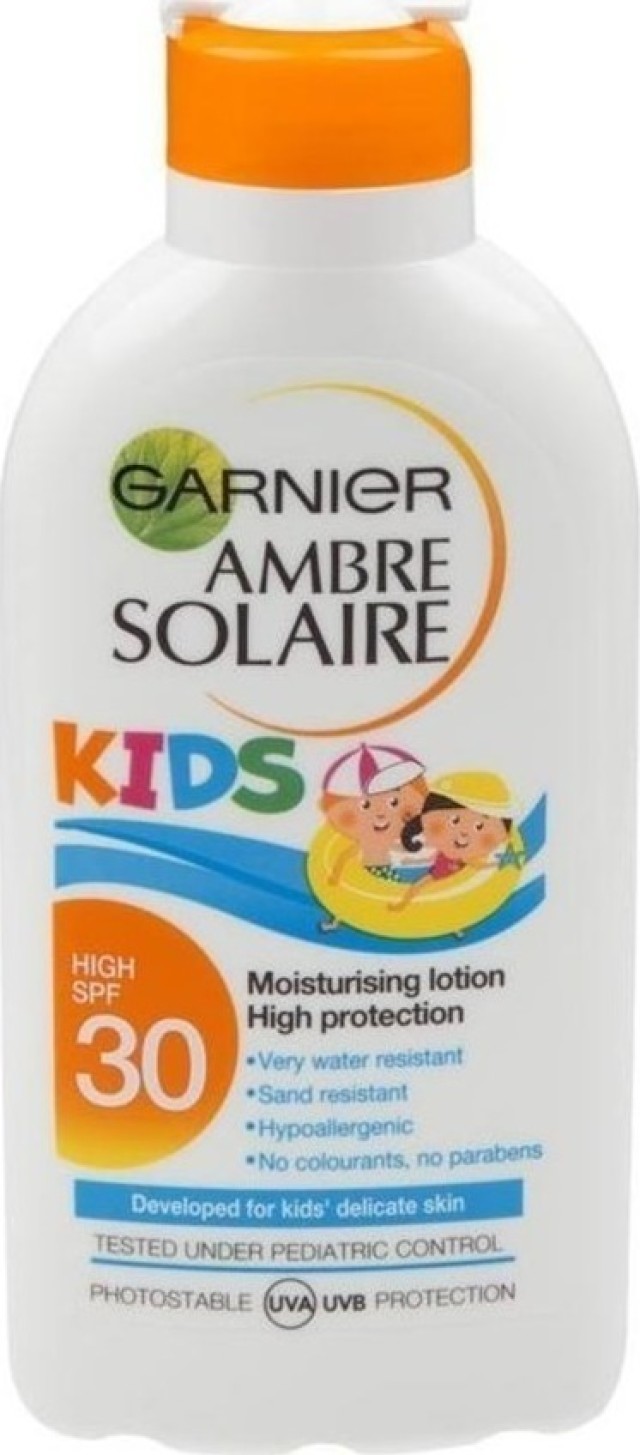 Garnier Ambre Solaire Kids SPF30 Αντηλιακό Παιδικό Γαλάκτωμα 200ml
