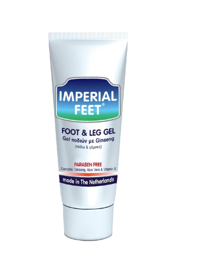 Imperial Feet Foot & Leg Gel Ginseng & Aloe Vera Ενυδατικό Τζελ Ποδιών …
