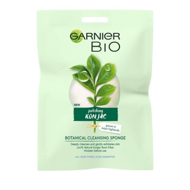 Garnier Bio Σφουγγαράκι Konjac Για Εντατικό Καθαρισμό - Απολέπιση 1 Τε &hellip;