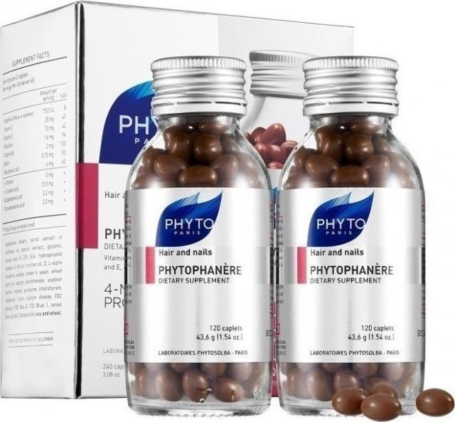 Phyto PROMO Phytophanere Nutritional Supplement for Good Hair & Nail Health 2x120 Capsules
