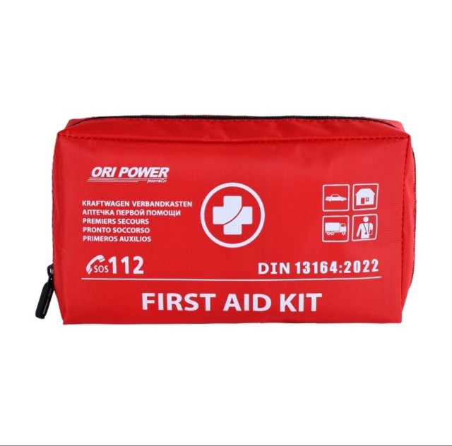 Φαρμακείο Αυτοκινήτου Νέου Νόμου Ori Power First Aid Kit με Πιστοποίηση DIN 13164 1 Τεμάχιο Φαρμακείο Αυτοκινήτου Νέου Νόμου Ori Power First Aid Kit με Πιστοποίησ …