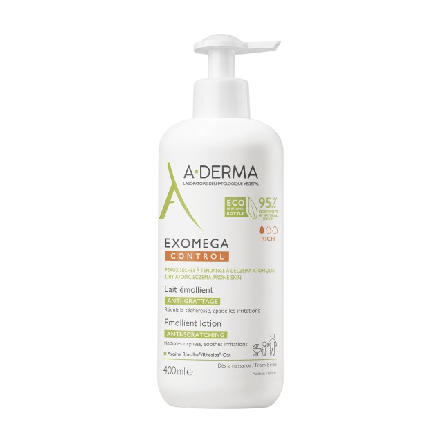 A Derma Exomega Control Μαλακτικό Γαλάκτωμα Κατά του Αισθήματος Κνησμο …