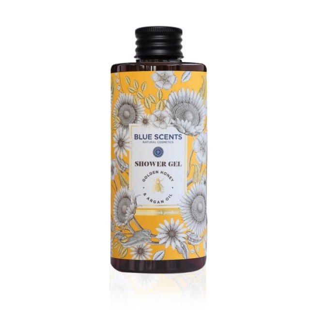 Blue Scents Shower Gel Golden Honey & Argan Oil Αφρόλουτρο Σώματος 300ml