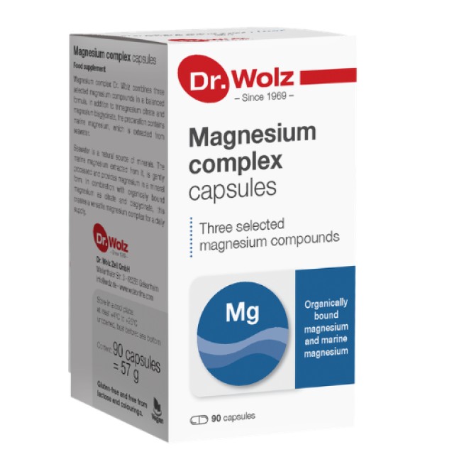 Power Health Dr. Wolz Magnesium Complex Συνδυασμός Τριών Ειδών … Power Health Dr. Wolz Magnesium Complex Συνδυασμός Τριών Ειδών …