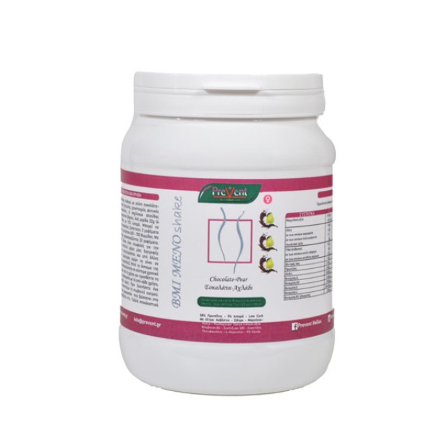 PreVent BMI Meno Shake Υποκατάστατο Γεύματος για Γυναίκες με Γεύση Σοκολάτα-Αχλάδι για την Απώλεια Σωματικού Βάρους κατά τη Διάρκεια της Περι- & Εμμηνόπαυσης 430g