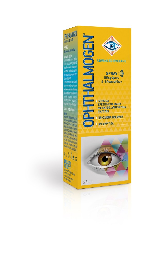 Ophthalmogen Advanced Eye Care Spray για Αδύναμες Βλεφαρίδες, Ερεθισμέ &hellip;