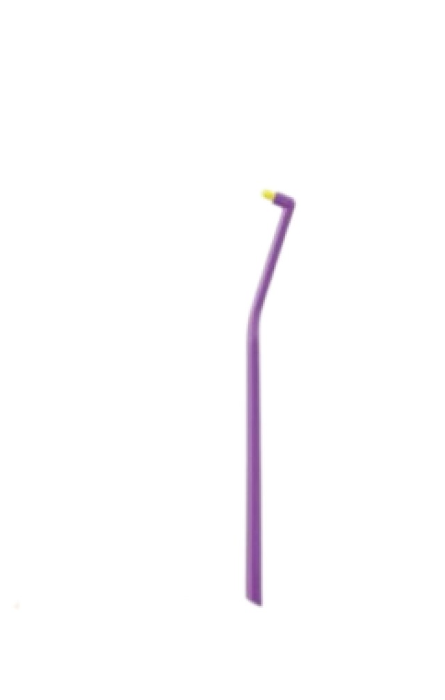 Curaprox CS 1006 Single Οδοντόβουρτσα Μονοθύσανη Μωβ με Λαχανί Ίνες 1 …