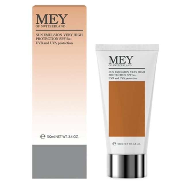 Mey Sun Emulsion High Protection SPF50+ Αντηλιακό Γαλάκτωμα Προσώπου - Σώματος 100ml