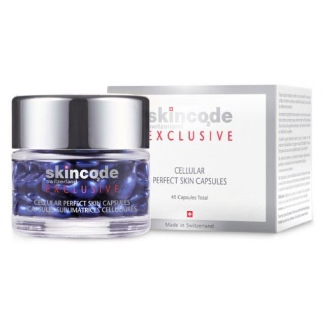 Skincode Exclusive Cellular Perfect Skin Αντιοξειδωτικός Ορός 45 Κάψου …