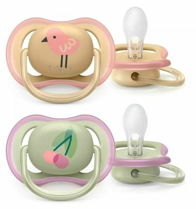 Avent Philips Ultra Air Πιπίλες Σιλικόνης για 0-6m+ Κορίτσι Πουλάκι - … Avent Philips Ultra Air Πιπίλες Σιλικόνης για 0-6m+ Κορίτσι Πουλάκι - …