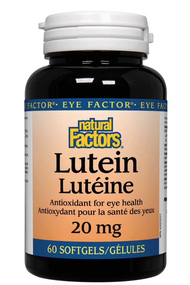 Natural Factors Lutein & Zeaxanthin Λουτεΐνη και Ζεαξανθίνη για την … Natural Factors Lutein & Zeaxanthin Λουτεΐνη και Ζεαξανθίνη για την …