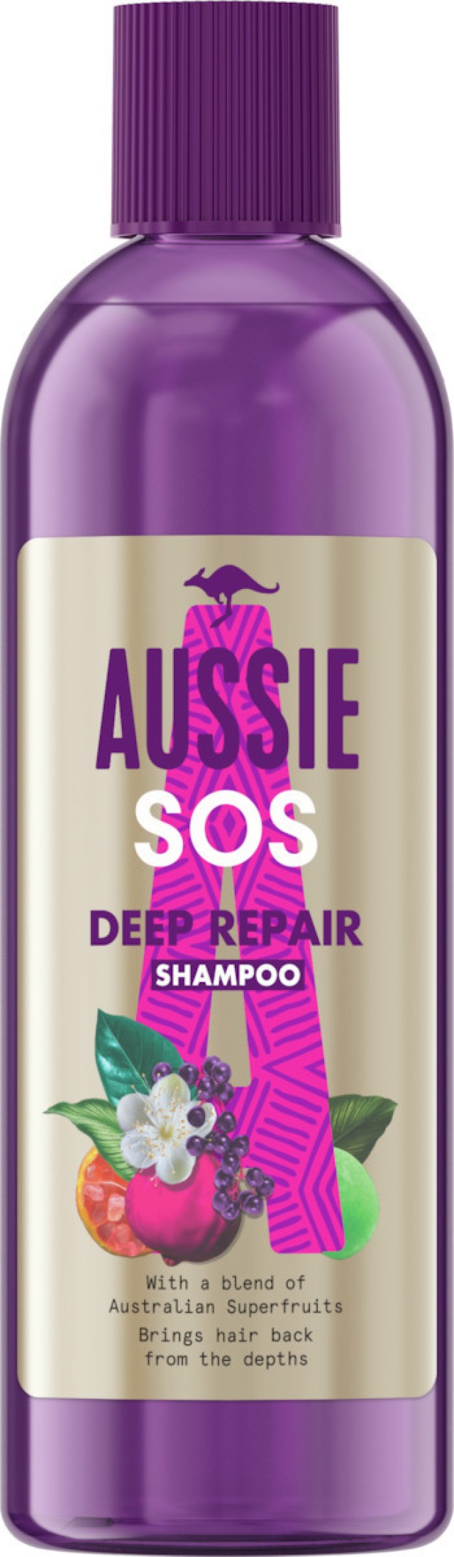 Aussie SOS Deep Repair Shampoo Σαμπουάν για Βαθιά Αναδόμηση των Μαλλιών 290ml