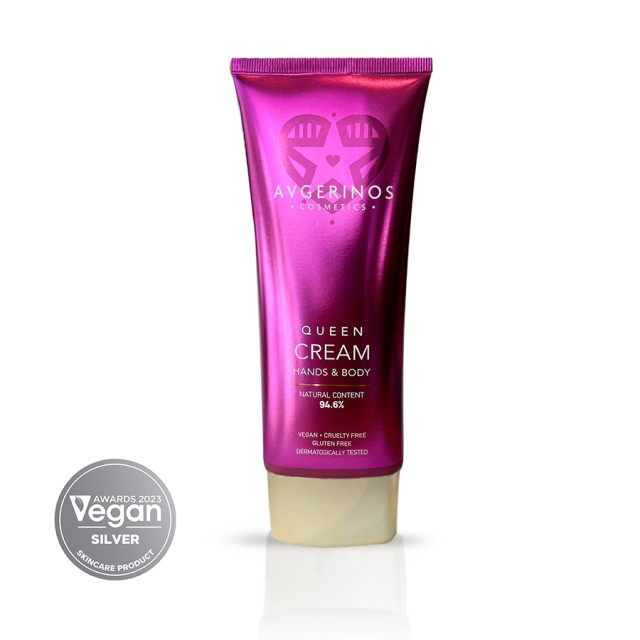 Avgerinos Cosmetics Queen Hands & Body Cream Ενυδατική Κρέμα Χεριών & …
