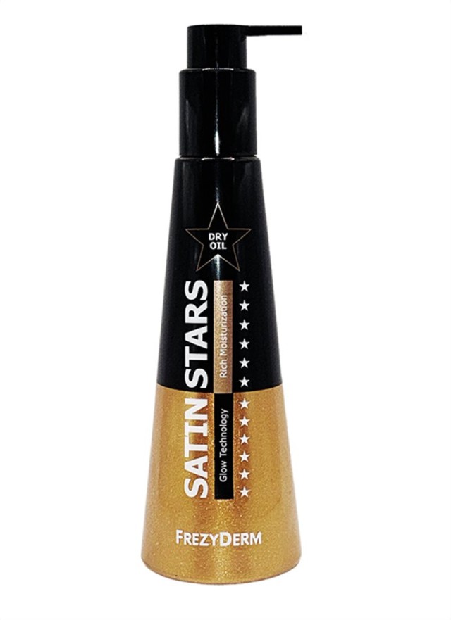Frezyderm Satin Stars Dry Oil Premium Λάδι Σώματος με Εντυπωσιακή Λάμψ &hellip;