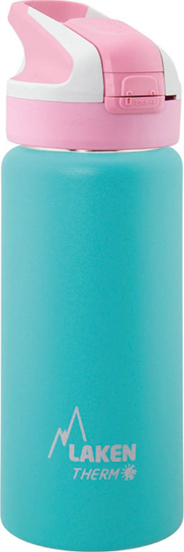 Laken Tritan Ισοθερμικό Παγούρι Τιρκουάζ Μονόχρωμο με Καλαμάκι Σιλικόν …