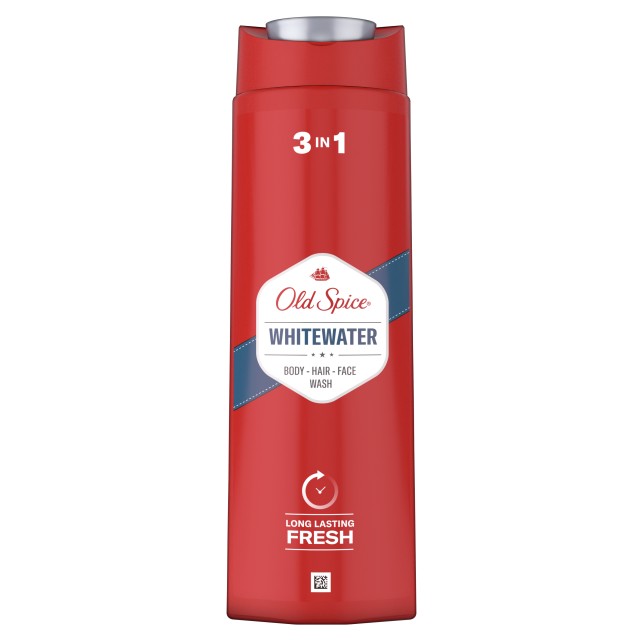 Old Spice Whitewater 3in1 Body, Hair, Face Gel Ανδρικό Αφρόλουτρο & Σα … Old Spice Whitewater 3in1 Body, Hair, Face Gel Ανδρικό Αφρόλουτρο & Σα …
