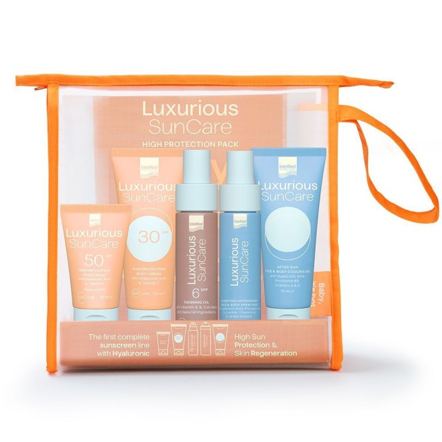 Intermed Travel Kit Luxurious Sun Care Sunscreen Cream SPF30 75ml - Af …