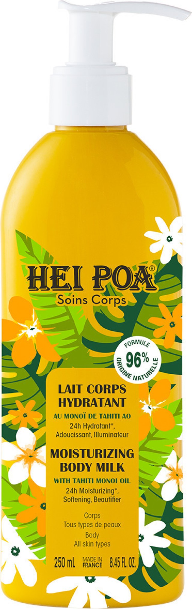 Hei Poa Moisturizing Body Milk with Tahiti Monoi Oil Ενυδατικό Γαλάκτω …