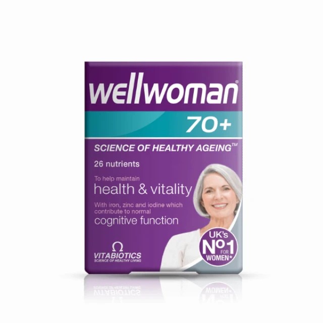Vitabiotics Wellwoman 70+ Φόρμουλα για την Ευημερία των Γυναικών άνω τ &hellip;