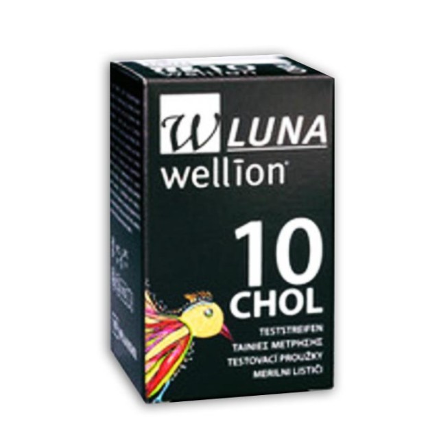 Wellion Luna Duo Cholesterol 10strips