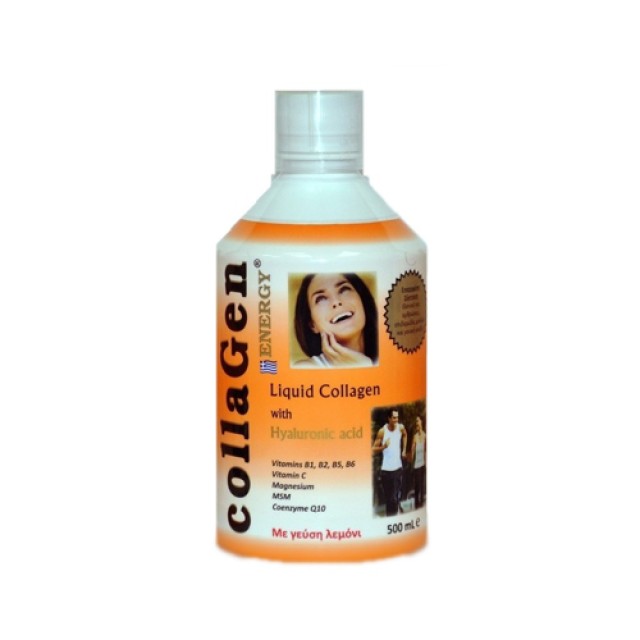 Medichrom Collagen Energy with Hyaluronic Acid Πόσιμο Κολλαγόνο με Υαλουρονικό & Γεύση Λεμόνι 500ml
