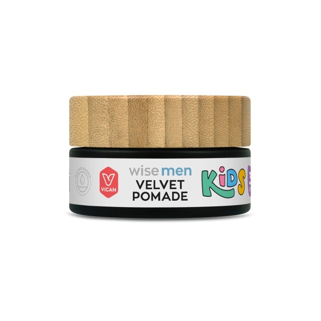 Vican Wise Men Kids Velvet Pomade Παιδική Πομάδα για Δυνατό & Σταθερό … Vican Wise Men Kids Velvet Pomade Παιδική Πομάδα για Δυνατό & Σταθερό …