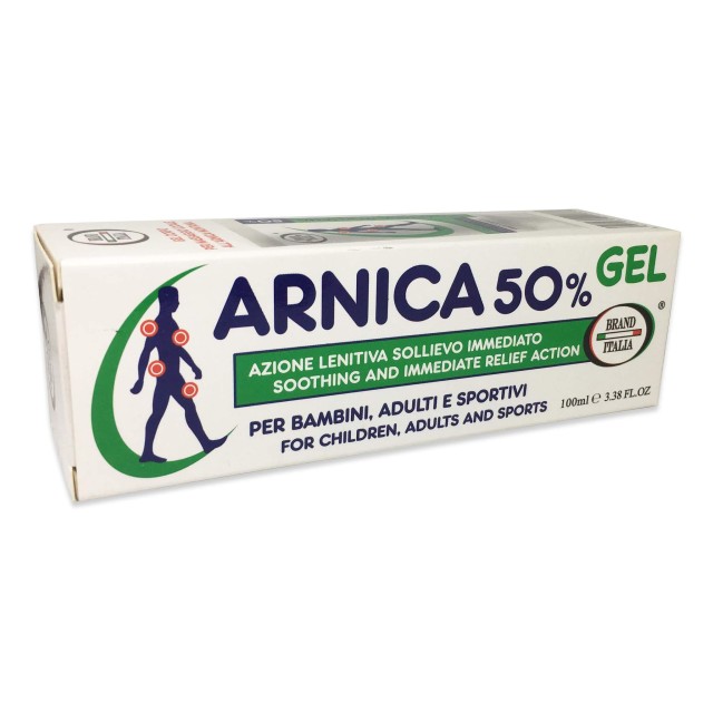 Italia - Brand Medico Arnika Gel 50% Αναλγητική Κρέμα 100ml