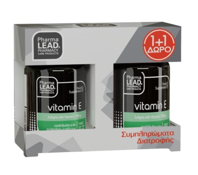 PharmaLead PROMO Vitamin E 150mg Βιταμίνη για την Προστασία από το Οξε …