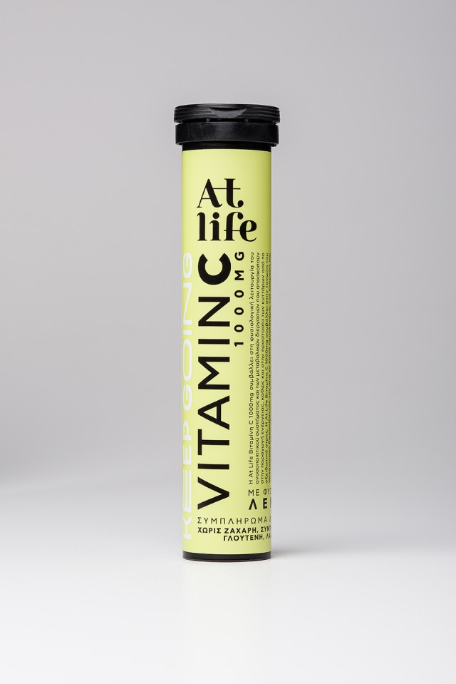 AtLife Vitamin C 1000mg Συμπλήρωμα Διατροφής για το Ανοσοποιητικό Σύστ … AtLife Vitamin C 1000mg Συμπλήρωμα Διατροφής για το Ανοσοποιητικό Σύστ …