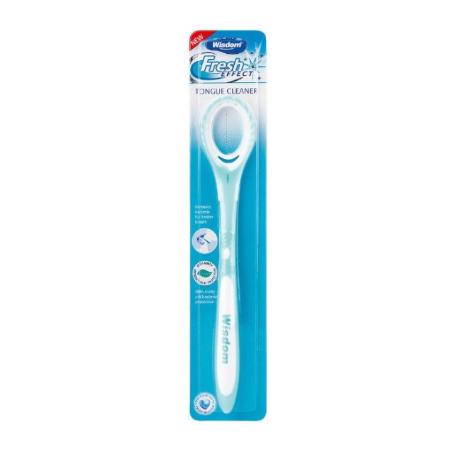 Wisdom Fresh Effect Tongue Cleaner Καθαριστικό Γλώσσας, 1τμχ