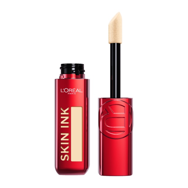 LOreal Paris Skin Ink Foundation + Concealer 100 Light Warm 15ml LOreal Paris Skin Ink Foundation + Concealer 100 Light Warm 15ml