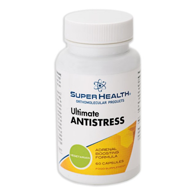 Super Health Ultimate Anti Stress Συμπλήρωμα Διατροφής για τον Έλεγχο του Άγχους 60 Κάψουλες