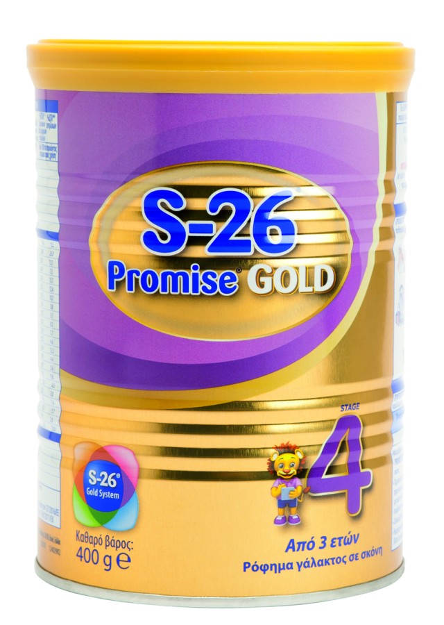 Wyeth S-26 Promise Gold 4 Γάλα σε Σκόνη από 3 Ετών και άνω 400gr