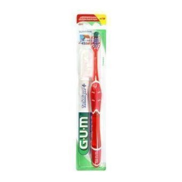 Sunstar Gum 491 Technique Compact Soft, Οδοντόβουρτσα για προηγμένο βούρτσισμα