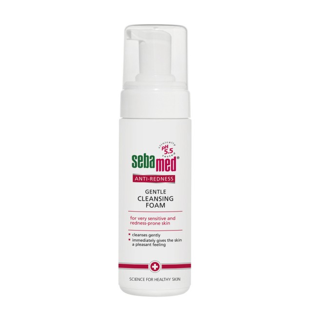 Sebamed Anti Redness Απαλός Αφρός Καθαρισμού Προσώπου για Ευαίσθητες Ε …
