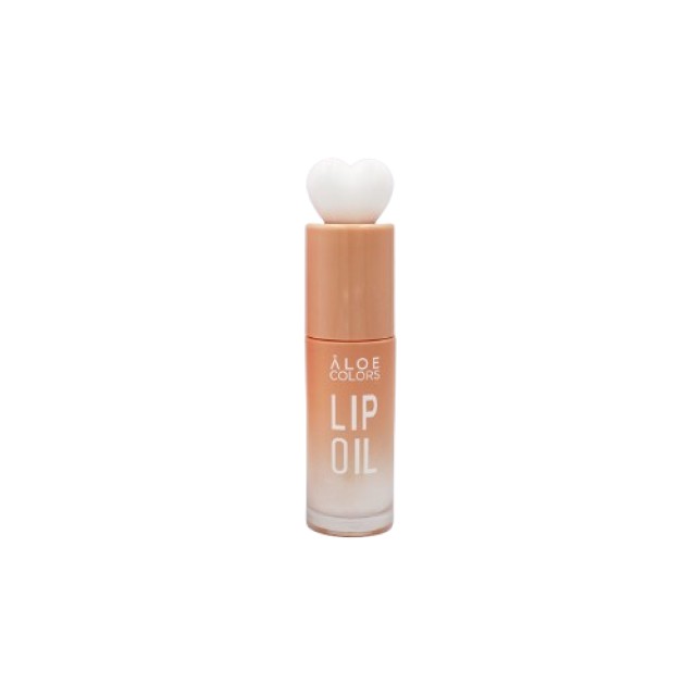 Aloe Colors Lip Oil Natural Kiss Beige για Ζουμερά Χείλη Χωρίς Χρώμα μ &hellip;