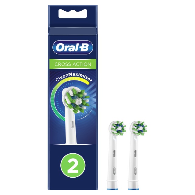 Oral B Cross Action Ανταλλακτικές Κεφαλές Ηλεκτρικής Οδοντόβουρτσας με …