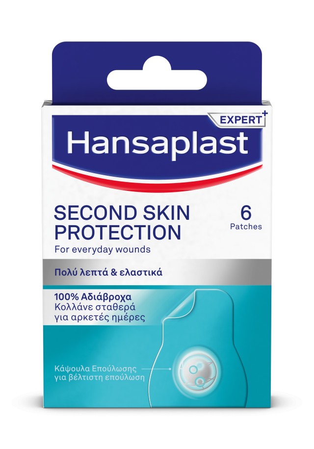Hansaplast Second Skin Protection Advanced Hydrocolloid Plasters 6 …