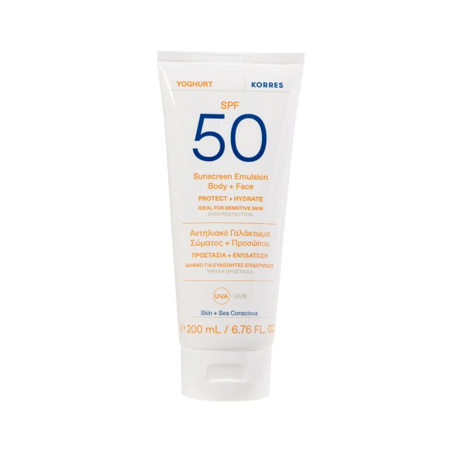 Korres Yoghurt SPF50 Yogurt Sunscreen Lotion for Body - Face … Korres Yoghurt SPF50 Yogurt Sunscreen Lotion for Body - Face …