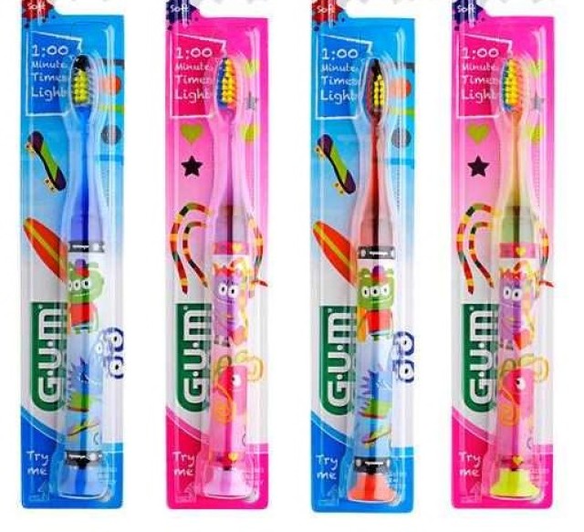 Sunstar Gum 903 Light-Up Παιδική Οδοντόβουρτσα με Φωτάκι, 1τμχ