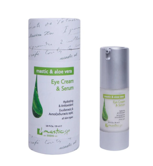 Mastic Spa Aloe Eye Cream & Serum Ορός Προσώπου και Κρέμα Ματιών Ενεργής Ανάπλασης Κυττάρων 30ml