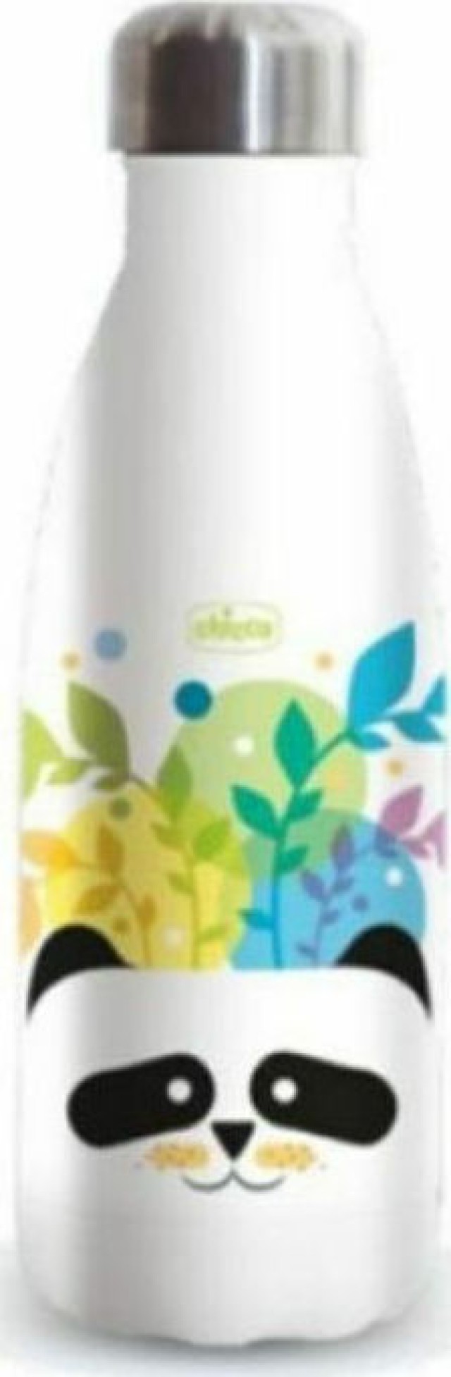 Chicco Drinky Μπουκάλι Θερμός Ιnox Panda 350ml Chicco Drinky Μπουκάλι Θερμός Ιnox Panda 350ml
