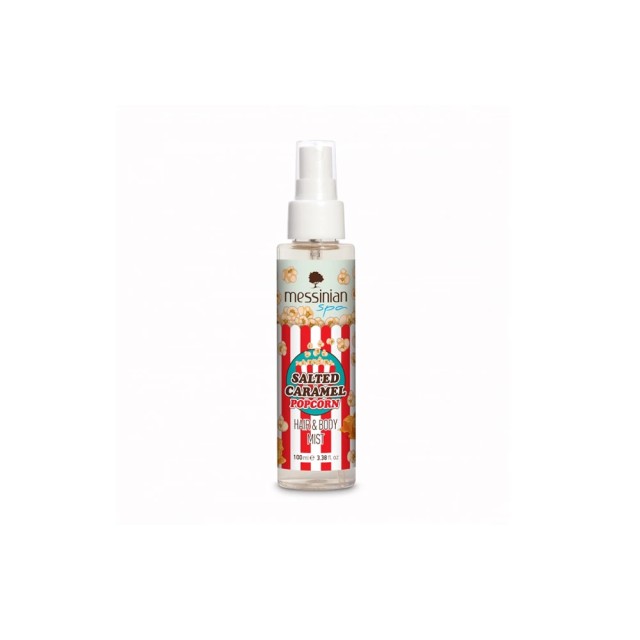 Messinian Spa Hair & Body Mist Salted Caramel Popcorn Σπρέι για … Messinian Spa Hair & Body Mist Salted Caramel Popcorn Σπρέι για …