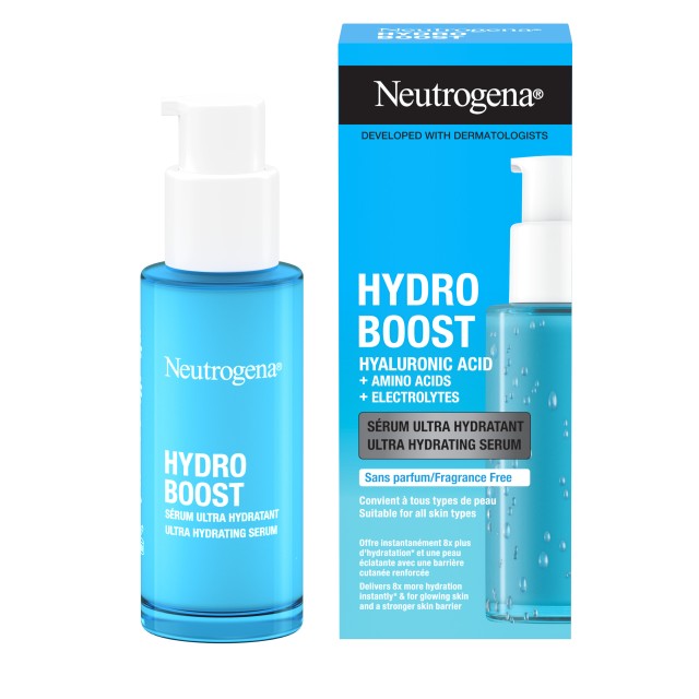 Neutrogena® Hydro Boost Supercharged Serum Ενυδατικός Ορός 30ml